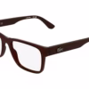 Lacoste L4026 601 - Transparent Burgundy eyeglasses angle view