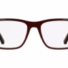 Lacoste L4026 601 - Transparent Burgundy eyeglasses front view