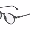 Lacoste L4027 038 - Transparent Grey eyeglasses angle view