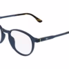 Lacoste L4027 410 - Transparent Blue eyeglasses angle view