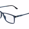 Lacoste L4028 410 - Transparent Blue eyeglasses angle view