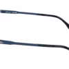 Lacoste L4028 410 - Transparent Blue eyeglasses side view