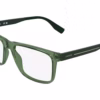 Lacoste L4030 301 - Transparent Green eyeglasses angle view