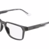 Lacoste L4031 038 - Transparent Grey eyeglasses angle view