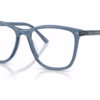 Ray-Ban RX5455 8223 - Transparent Blue eyeglasses angle view