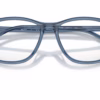 Ray-Ban RX5455 8223 - Transparent Blue eyeglasses angle view