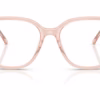 Ray-Ban RX5456 8540 - Transparent Pink eyeglasses front view