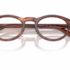 Ray-Ban RX5457D 2144 - Striped Havana eyeglasses angle view