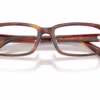 Ray-Ban RX5458D 2144 - Striped Havana eyeglasses angle view