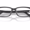 Ray-Ban RX5458D 5920 - Transaprent Grey eyeglasses angle view