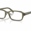 Ray-Ban RX5458D 8501 - Transparent Green eyeglasses angle view