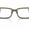 Ray-Ban RX5458D 8501 - Transparent Green eyeglasses front view