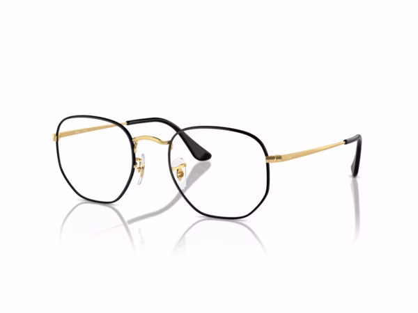 Ray-Ban RX6448 3175 - Black on Gold
