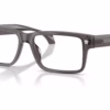 Versace VE3391U 5389 - Dark Grey Transparent eyeglasses angle view