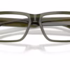 Versace VE3391U 5542 - Dark Green Transparent eyeglasses angle view