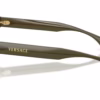 Versace VE3391U 5542 - Dark Green Transparent eyeglasses side view
