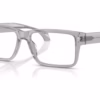 Versace VE3391U 593 - Light Grey Transparent eyeglasses angle view