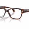 Versace VE3392 5539 - Havana eyeglasses angle view