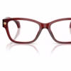 Versace VE3392 5540 - Transparent Burgundy eyeglasses front view