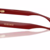 Versace VE3392 5540 - Transparent Burgundy eyeglasses side view