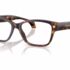 Versace VE3392F 5539 - Havana eyeglasses angle view
