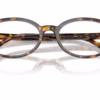 Versace VE3393D 5514 - Havana eyeglasses angle view