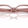 Versace VE3394D 5435 - Brown Gradient Pink eyeglasses angle view