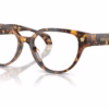 Versace VE3394D 5514 - Havana eyeglasses angle view