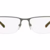 Burberry BE1282 1008 - Brushed Gunmetal eyeglasses angle view
