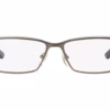 Burberry BE1292TD 1008 - Brushed Gunmetal eyeglasses angle view