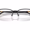 Burberry BE1323 1213 - Black Rubber eyeglasses angle view