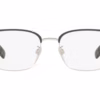 Burberry BE1338D 1005 - Grey/Silver eyeglasses angle view