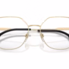 Burberry BE1350 1109 - Light Gold eyeglasses angle view