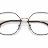 Burberry BE1350 1326 - Black eyeglasses angle view