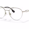 Burberry BE1354 1109 - Light Gold eyeglasses angle view