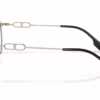 Burberry BE1354 1109 - Light Gold eyeglasses side view