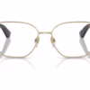 Burberry BE1390 1109 - Light Gold eyeglasses front view