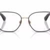 Burberry BE1390 1326 - Light Gold / Black eyeglasses front view