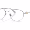 Burberry BE1404 1005 - Silver eyeglasses angle view