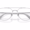 Burberry BE1404 1005 - Silver eyeglasses angle view