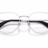 Burberry BE1405 1005 - Silver eyeglasses angle view