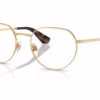 Burberry BE1405 1017 - Gold eyeglasses angle view