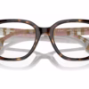 Burberry BE2347 4075 - Dark Havana eyeglasses angle view