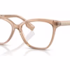 Burberry BE2364 3779 - Brown eyeglasses angle view