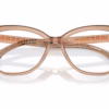 Burberry BE2364 3779 - Brown eyeglasses angle view