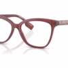 Burberry BE2364 4022 - Bordeaux eyeglasses angle view