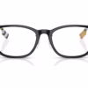 Burberry BE2371D 3853 - Black eyeglasses front view