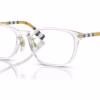 Burberry BE2371D 3889 - Transparent eyeglasses angle view