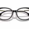 Burberry BE2391F 3001 - Black eyeglasses angle view