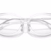 Burberry BE2391F 3024 - Trasparent eyeglasses angle view